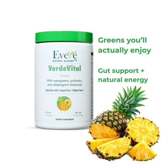 THE EVERÉ NATURAL ALCHEMY™ VerdeVital Super Greens Powder – Pineapple Flavor