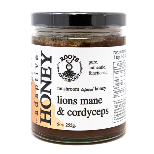 Adaptive Honey – Lion’s Mane & Cordyceps for Inner + Outer Wellness