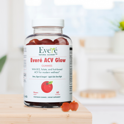 Everé ACV Glow - Apple Cider Vinegar Gummies (60 Gummies)