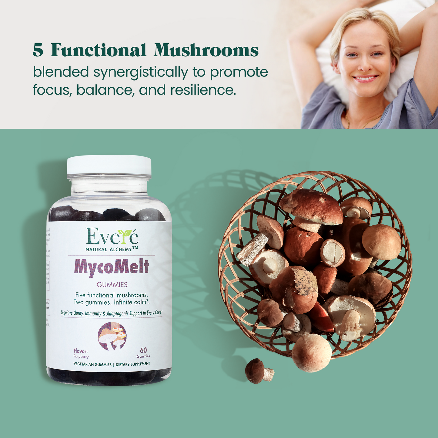 MycoMelt Gummies (60 Gummies)