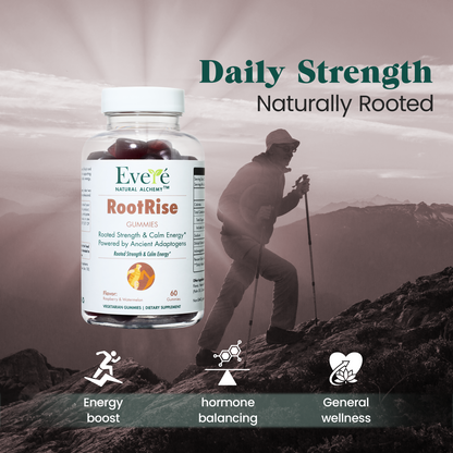 RootRise - Shilajit + Ashwagandha Gummies (60 Gummies)