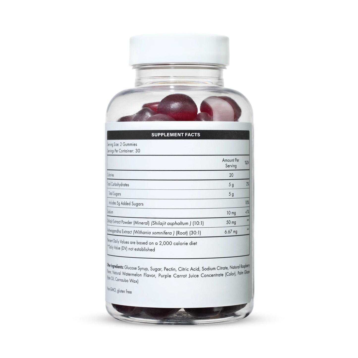 RootRise - Shilajit + Ashwagandha Gummies (60 Gummies)