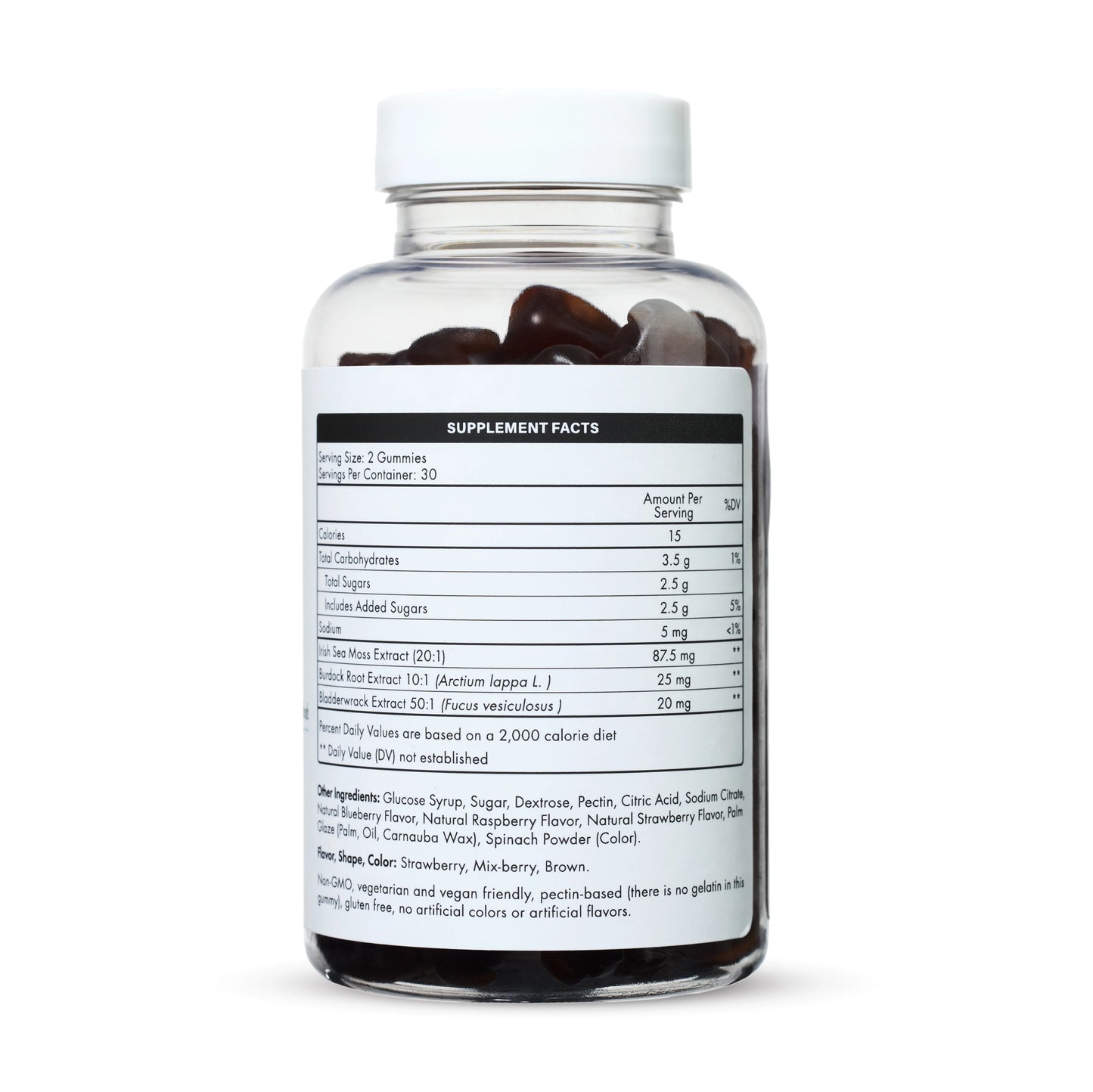 SeaGlow - Irish Sea Moss Gummies (60 Gummies)