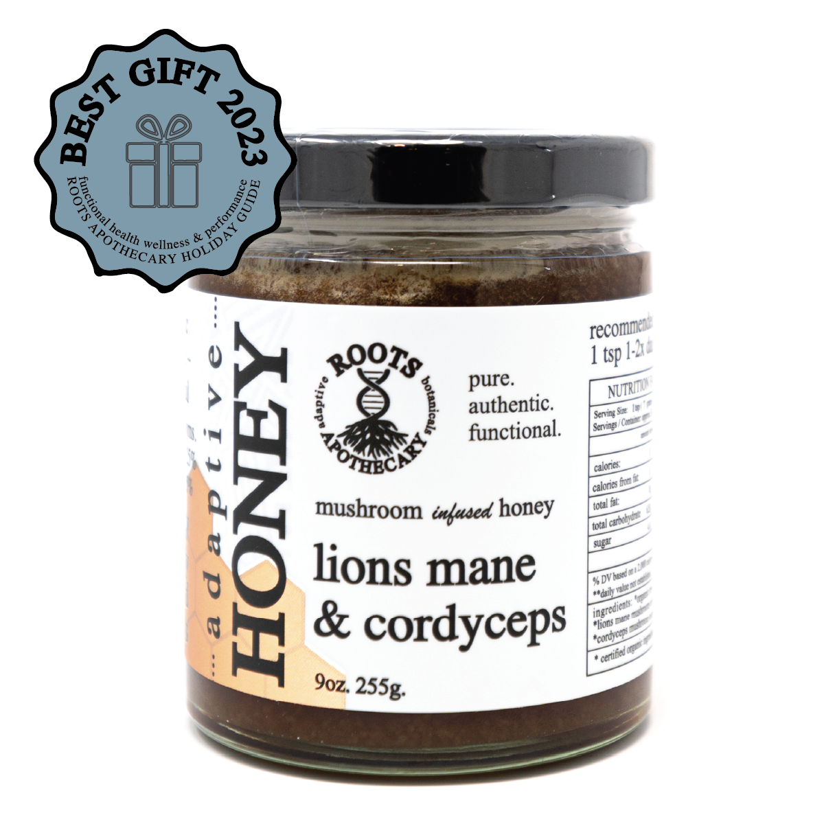 Adaptive Honey – Lion’s Mane & Cordyceps for Inner + Outer Wellness