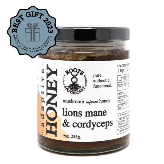 Adaptive Honey – Lion’s Mane & Cordyceps for Inner + Outer Wellness
