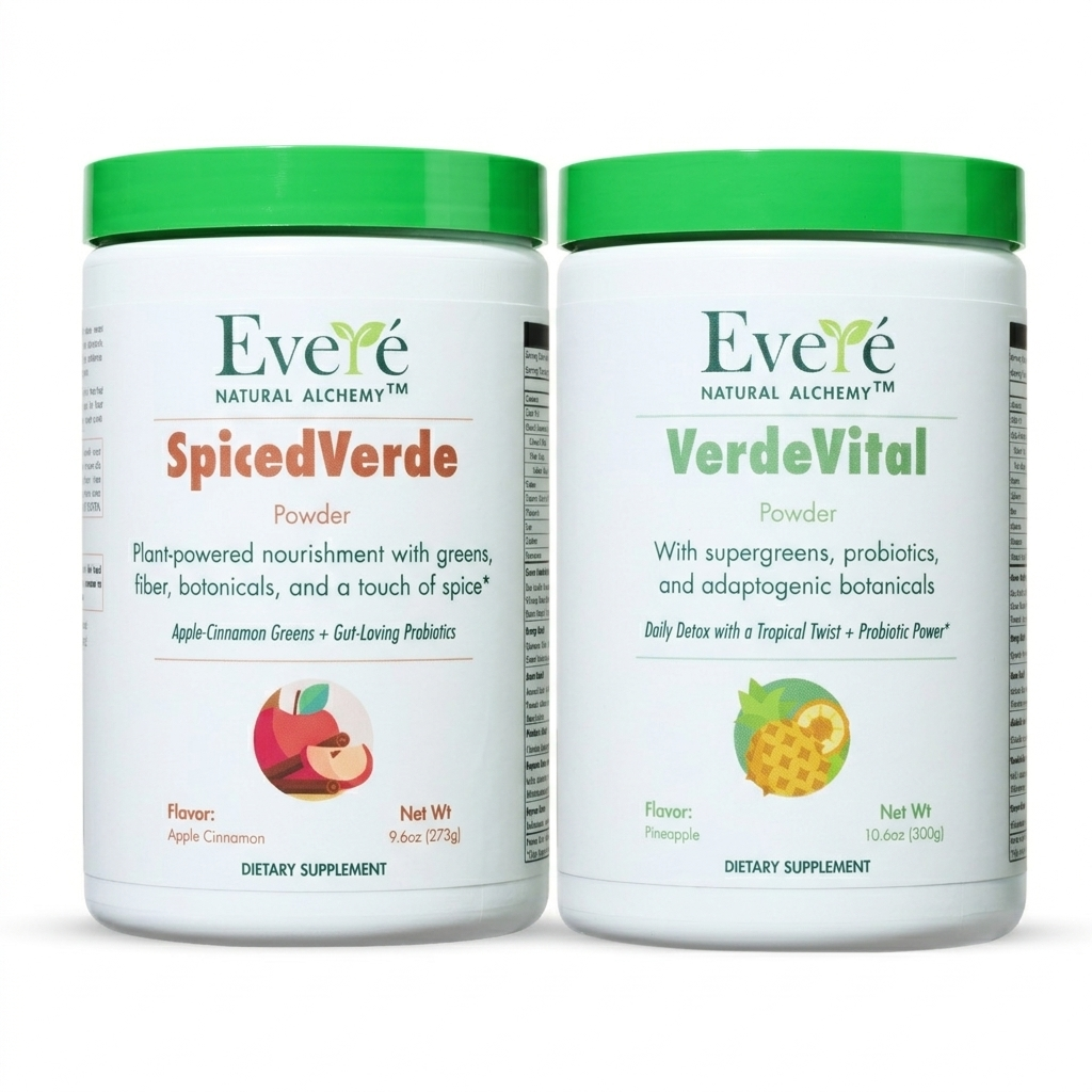 Verde Duo – Everé Greens Pineapple & Apple Cinnamon Blend Pack
