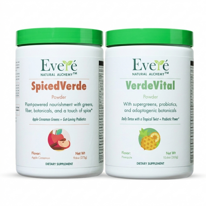 Verde Duo – Everé Greens Pineapple & Apple Cinnamon Blend Pack